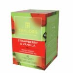 Taylors of Harrogate Strawberry & Vanilla Green Tea - 20ct/1oz: Caffeinated - Image 3