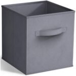 Sorbus 11 Inch Foldable Fabric Storage Cube Bin with Handle - for Organizing Home, Closet, Bedroom, Playroom, and More