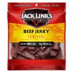 Jack Link's Teriyaki Beef Jerky - 2.6oz: High Protein, 11g Protein Per Serving, Marinated
