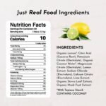 Just Ingredients Electrolytes Drink Mix Packs - Lemon Lime - 2.01oz/10ct - Image 5