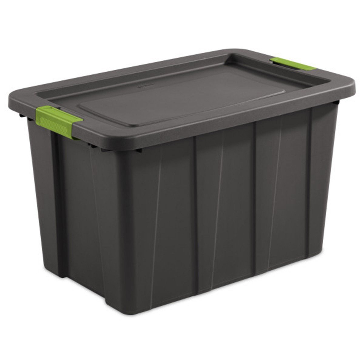 GUEST_d947b609-6e68-41c6-9526-c0ea061c5dee.jpg Sterilite 30 Gal Latching Tuff1 Stackable Storage Tote Bin w/ Latch Lid, 4 Pack - Image 1