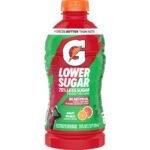 Gatorade Lower Sugar Fruit Punch Sports Drink - 28 fl oz Bottle: Non-Caffeinated, Low Calorie