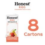 Honest Kids Organic Strawberry Peach Keen Juice Drink - 8pk/6 fl oz Boxes - Image 4