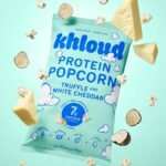 Khloud Truffle and White Cheddar Protein Popcorn - 4oz - Image 4