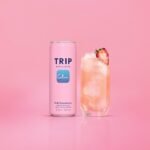 Trip Mindful Blend Strawberry Lightly Sparkling Botanical - 12 fl oz: Caffeine Free - Image 4