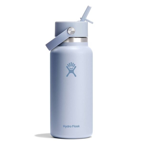 Hydro Flask 32 fl oz Stainless Steel Wide Mouth Flex Straw Water Bottle - Surf