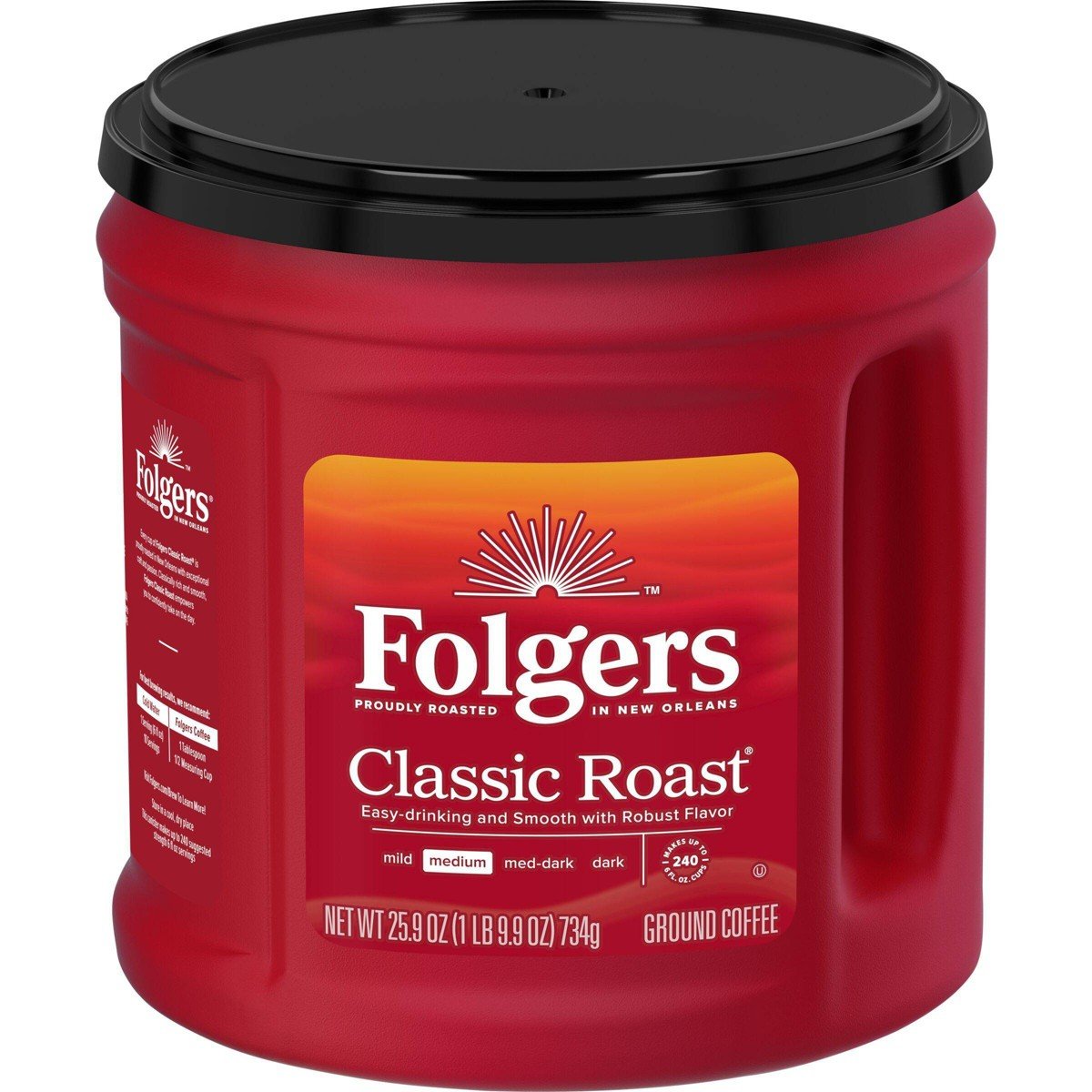 GUEST_dc756103-223e-46b7-9726-24cfb5b4ddbd.jpg Folgers Classic Medium Roast Ground Coffee - 25.9oz - Image 1