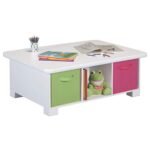 ClosetMaid Cubicals Fabric Drawer, Open Storage Bin for Home Organization, 11" H X 10.5" W X 10.5" D, Bright Pink - Image 2