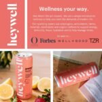 heywell Energy + Focus Strawberry Lemon Sparkling Water - 12 fl oz Can - Image 5