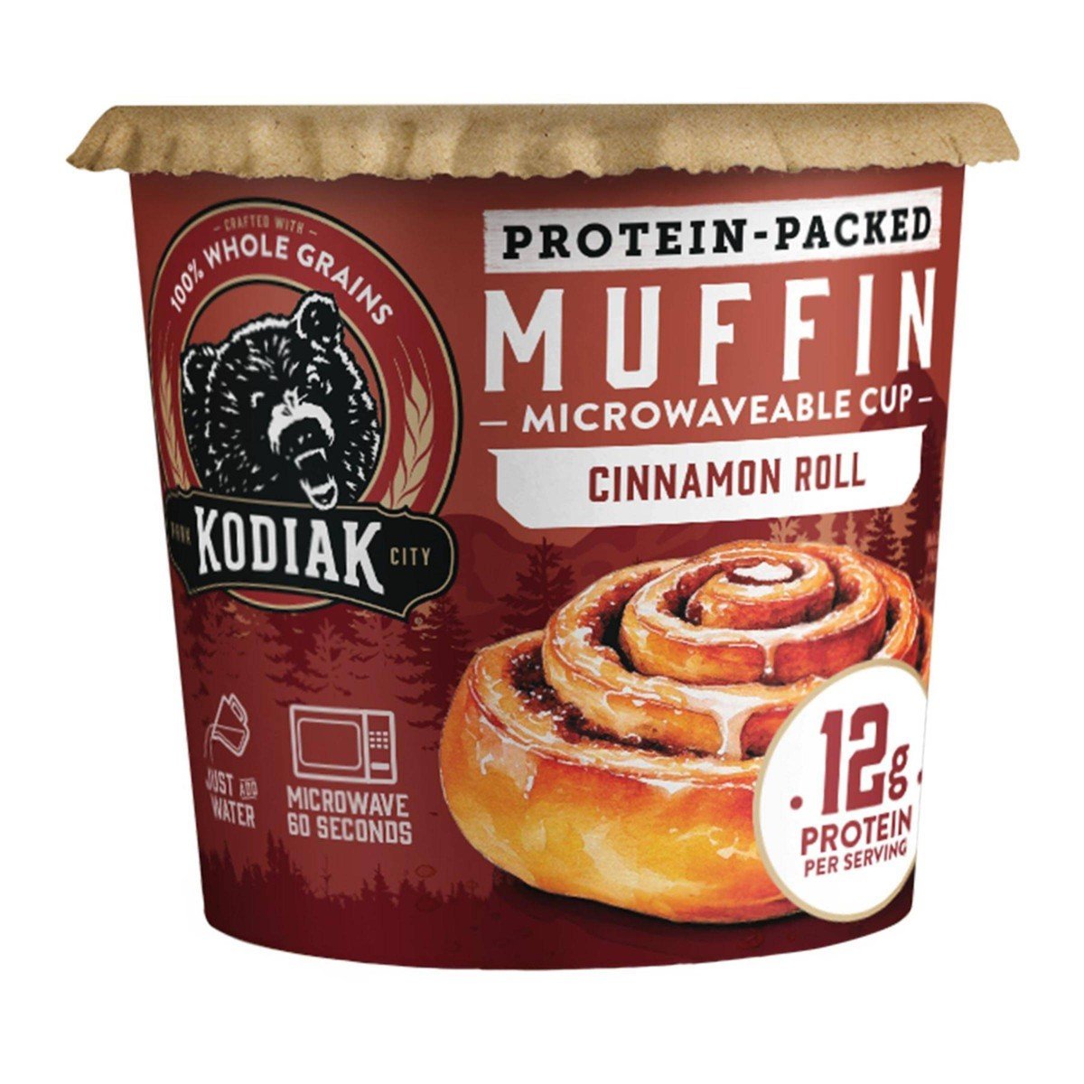 GUEST_dd6ecfc5-be82-4254-bf1c-73dc8db00eb4.jpg Kodiak Protein-Packed Cinnamon Roll Muffin Power Cup - 2.36oz - Image 1