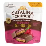 Catalina Crunch Cookie Bar Raspberry Chocolate - 4.6oz/4ct