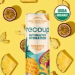 Recoup Pineapple Passionfruit Ginger Sparkling Hydration - 12 fl oz - Image 3