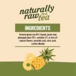 Raw Tea Sparkling Green Tea with Pineapple Juice - 11 fl oz Can - Image 4