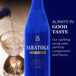 Saratoga Spring Water, Sparkling - 12 Pack/28 Fl Oz Plastic Bottles - Image 4