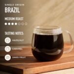 Peet's Brazil Single Origin Medium Roast Ground Coffee 10.5oz: Arabica Beans, Caramel, Hazelnut - Image 5