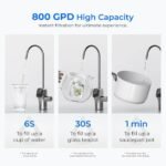 Waterdrop G3P800 Reverse Osmosis System, 800GPD, Tankless Under Sink with LED Purifier,Extra N1CF and Remineralization Independent Filters - Image 5