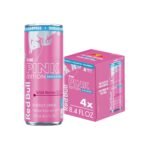 Red Bull Pink Edition Sugarfree Energy Drink - Wild Berries, Caffeinated - 4pk/8.4 fl oz Cans