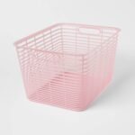 Aria Jelly Decorative Basket Large Pink - Brightroom™