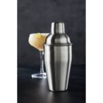 Houdini 16oz Stainless Steel Cocktail Shaker: Silver Drink Mixer, Dishwasher-Safe, 8.15" Height, 16oz Capacity - Image 3