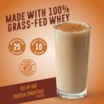 FlavCity Protein Powder - Cinnamon Roll - Whey Protein - 25g Protein - 14.47oz: Kosher, Gluten-Free, Formulated Without Carrageenan, Soy-Free - Image 6