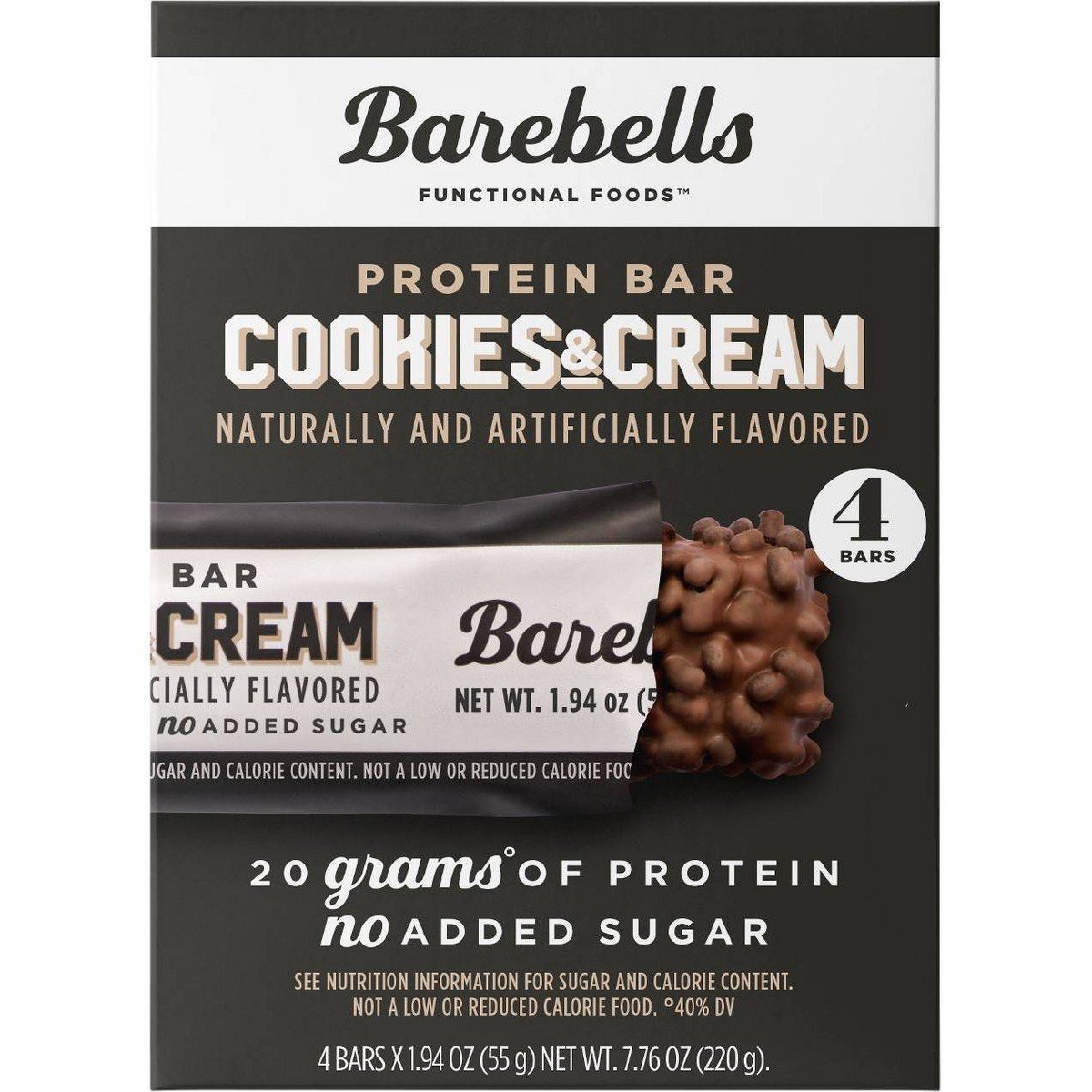 GUEST_e2225597-c23a-41dc-9715-fb050991caa6.jpg Barebells Nutrition Bars - Cookies & Cream - 7.76oz/4pk - Image 1