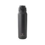 Reduce 32oz Hydrate Pro Vacuum Insulated Stainless Steel Water Bottle Black: Straw & Flip-Top Lid