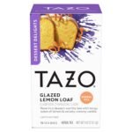 Tazo Dessert Delights Glazed Lemon Loaf Herbal Tea Bags - 15ct: Non-Caffeinated