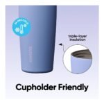 Owala 40 fl oz Stainless Steel FreeSip Sway Water Bottle - Out of the Blue - Image 5