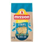 Mission Strips White Corn Tortilla Chips - 11oz: Gluten-Free, No Artificial Flavors, No Preservatives