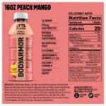 BODYARMOR Lyte Peach Mango Sports Drink - 6pk/16 fl oz: Non-Caffeinated - Image 5