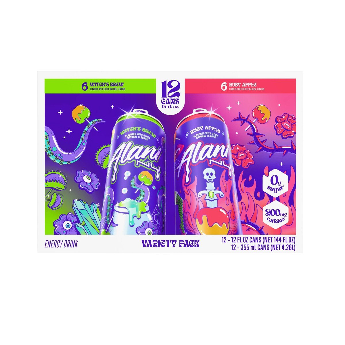 GUEST_e4bebe75-85db-44fd-851a-5b7187165c36.jpg Alani Nu Witch's Brew Variety Pack - 12pk/12 fl oz - Image 1