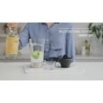 Host All in One Cocktail Shaker Set with Reamer, Bottle Opener, Strainer and Jigger Cap for Party Drinks, Picnic, Travel, Camping, Outdoor Use, 18 oz - Image 2