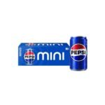 Pepsi - 10pk/7.5 fl oz Mini Cans: Caffeinated, Cola Flavor