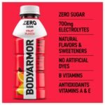 BODYARMOR ZERO Fruit Punch - 16 fl oz Bottle: Non-Caffeinated - Image 3