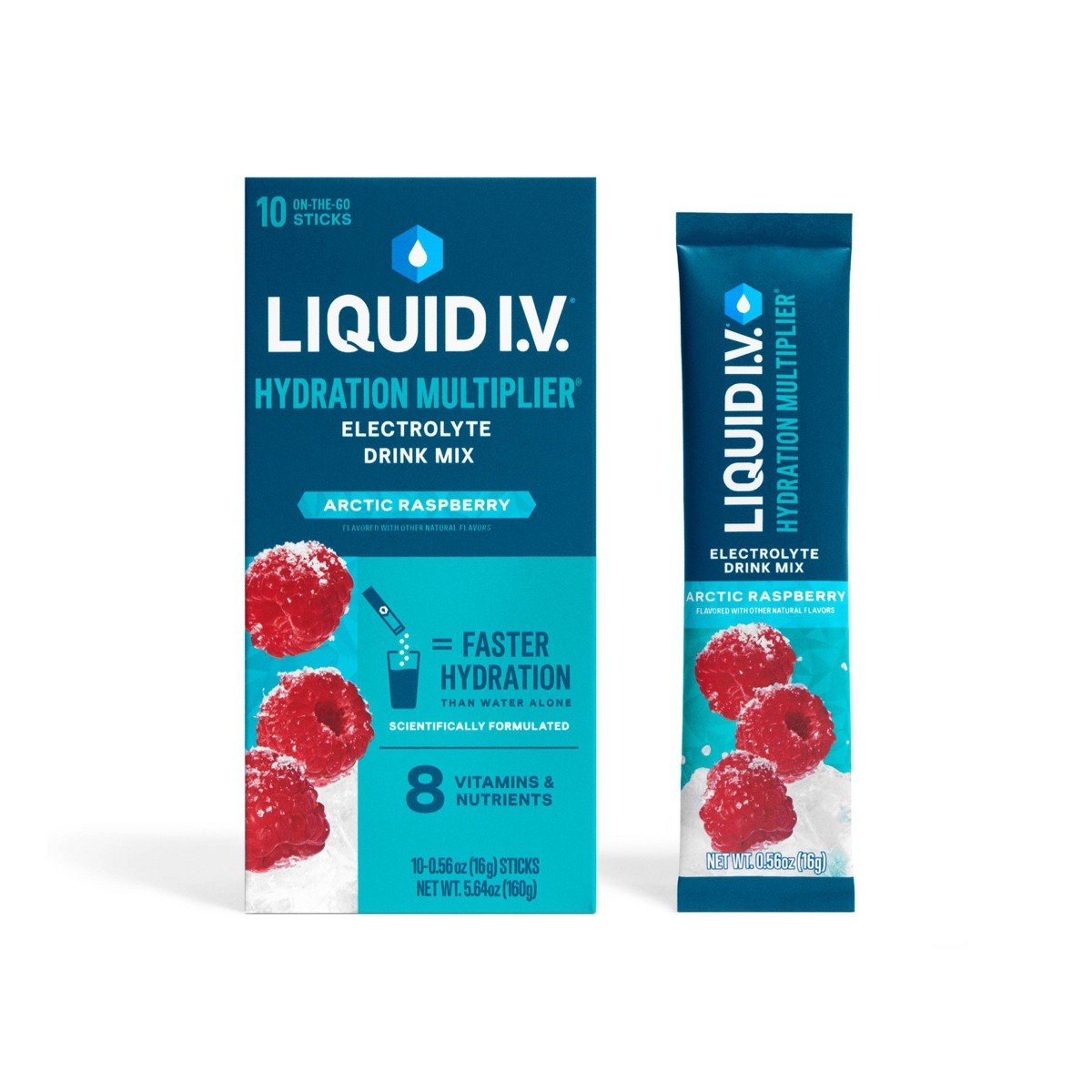 GUEST_e6fd97bd-4d75-4df9-8efc-1711eeaedda4.jpg Liquid I.V. Hydration Multiplier Electrolyte Drink Mix Powder - Arctic Raspberry - 5.64oz/10ct - Image 1