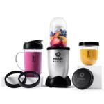 Magic Bullet Personal Blender Set: Bullet Mixer for Smoothies, 250W, Stainless Steel Blades, Dishwasher-Safe Parts - Image 3