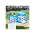 The Lakeside Collection Set of 3 Storage Bins – Americana or Glamping - Glamping - Image 3