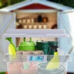 Hefty 113qt Hi-Rise Clear Tub: Plastic Storage Bin with Locking Handles & Snap Closure, Universal Utility Storage - Image 3