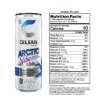 CELSIUS Sparkling Arctic Vibe Functional Energy Drink - 12 fl oz Can - Image 4