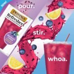 Twinings Refreshers Blueberry Lemon Herbal Instant Tea Mix - 3oz/5ct: Non-Caffeinated - Image 3