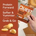 Quest Nutrition Protein Cookie - Peanut Butter - 12ct: Ready to Eat, 15g Protein Per Serving, 1.53 Net Weight - Image 4