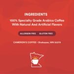 Cameron's Coffee Sea Salt Caramel Light Roast Ground Coffee - 32oz - Image 5
