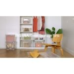 IRIS 58 Qt Storage Bins with Lids, Clear Stackable Containers, 4Pk - Image 2
