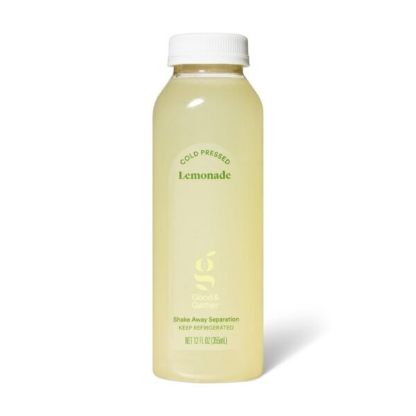 Cold Pressed Lemonade - 12 fl oz - Good & Gather