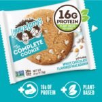 Lenny & Larry's Chewy Soft Baked Vegan, Non-GMO, High Fiber Protein Cookie - White Chocolate Macadmia - 16g Plant Protein - 4oz/12pk - Image 5