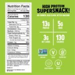 The Only Bean Crunchy Roasted Edamame Bean Snack High Protein Dill Pickle - 4oz - Image 3
