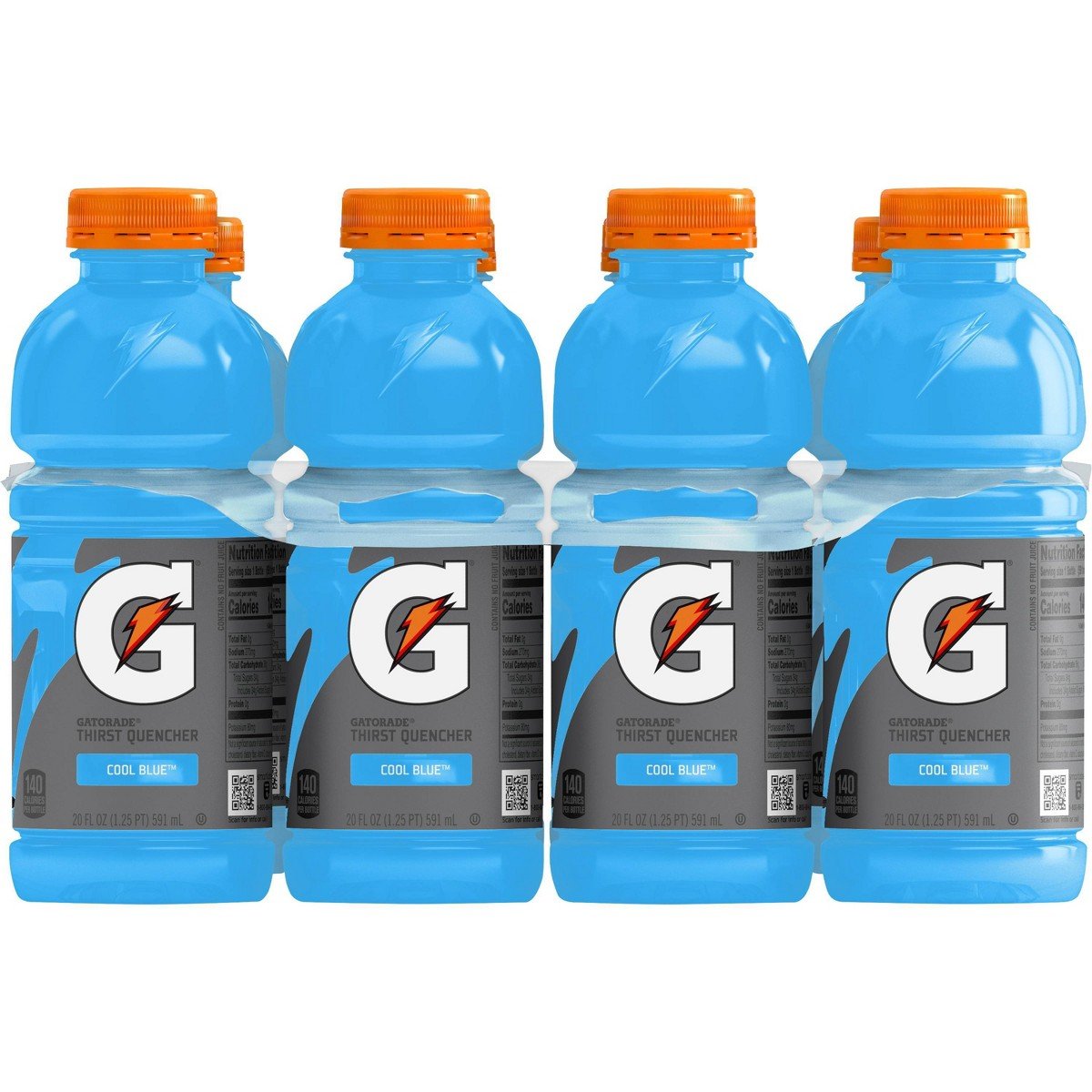 GUEST_ec88f95d-6637-4ba5-9676-29182313ce1e.jpg Gatorade Cool Blue Sports Drink - 8pk/20 fl oz Bottles: Caffeinated - Image 1