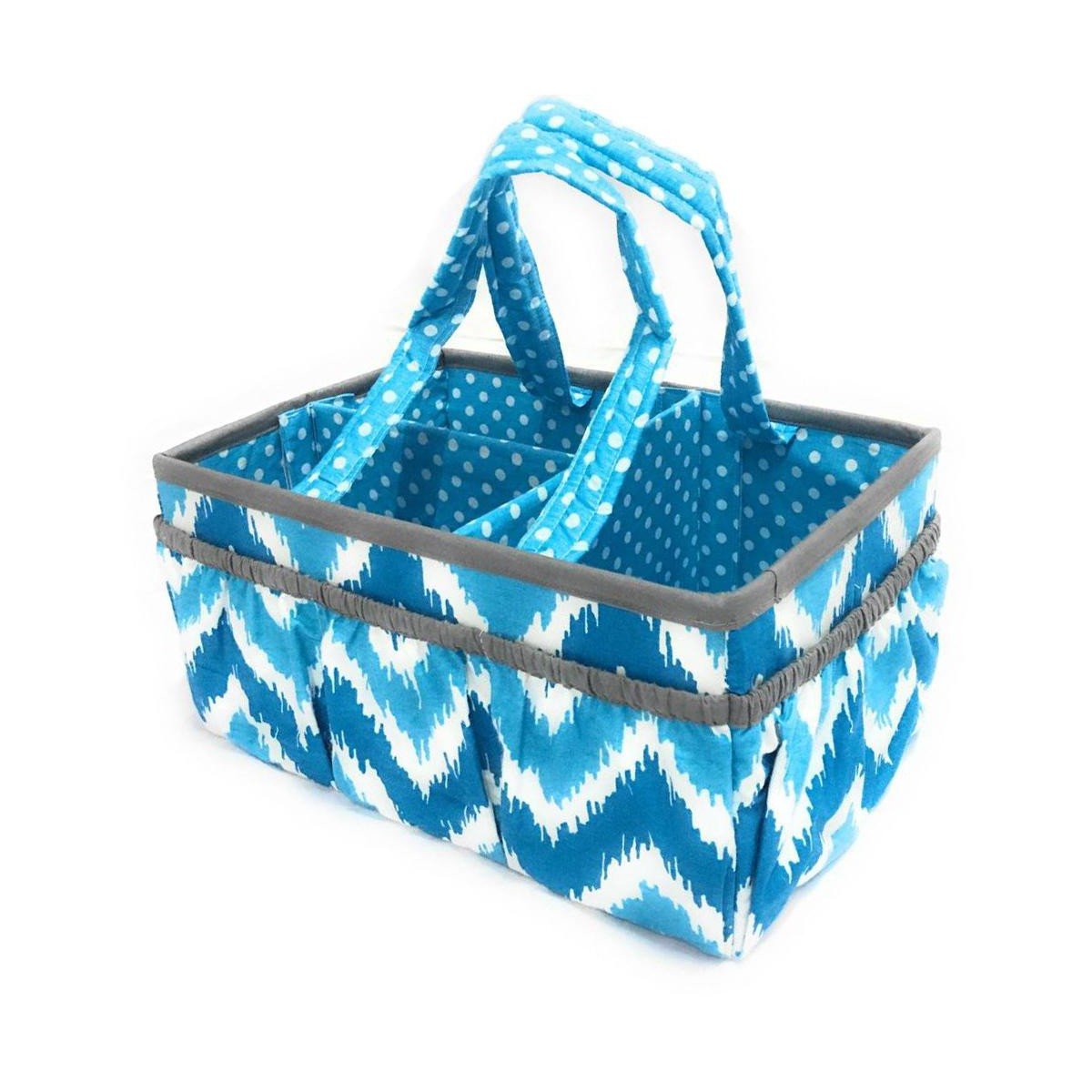GUEST_ed492d2b-74f6-4896-8f6f-d6b4d0c606ce.jpg Bacati - Mix N Match Aqua Storage Caddy - Image 1