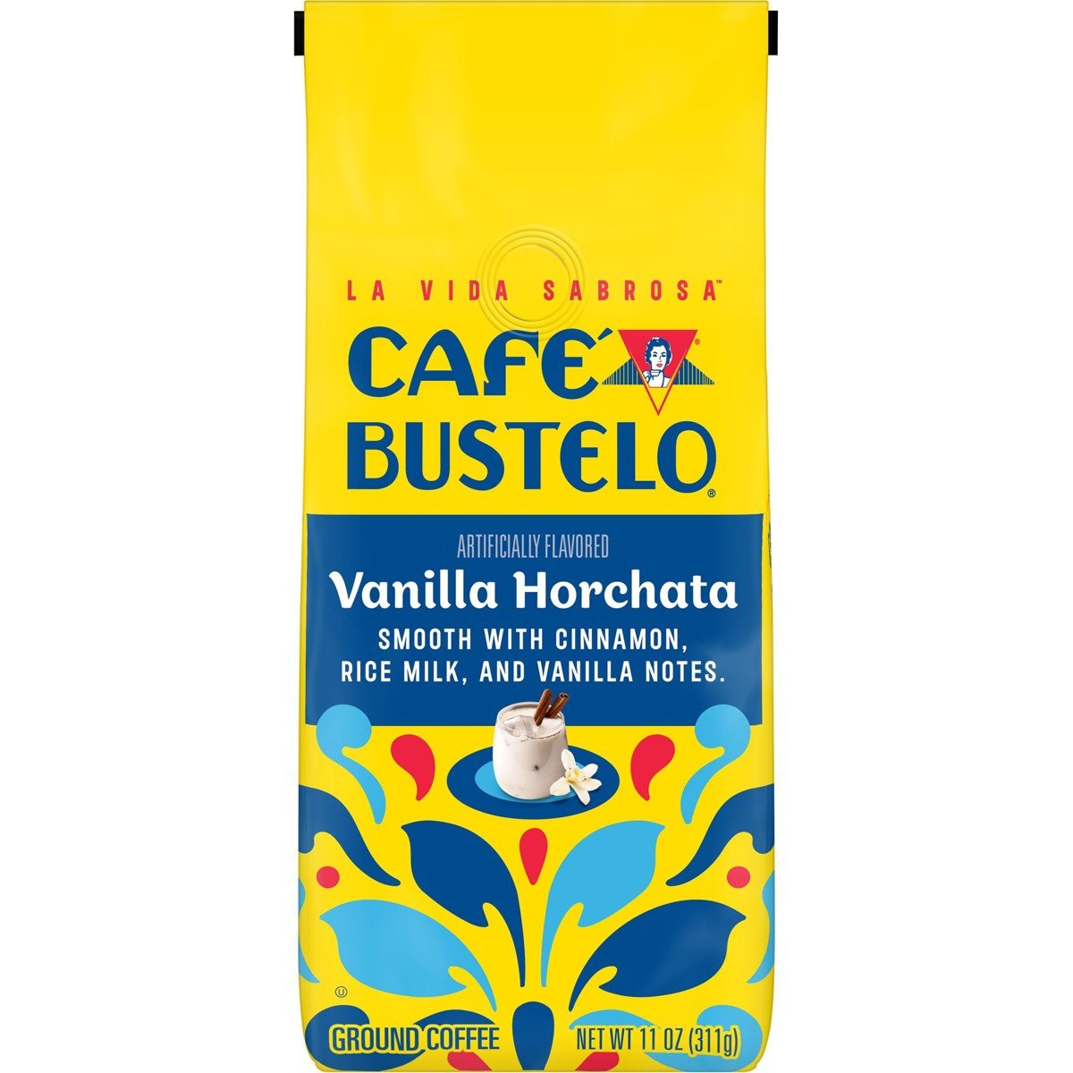 GUEST_ed856a2c-1beb-457e-a99d-939e44fa9cd0.jpg Cafe Bustelo Vanilla Horchata Medium Roast Ground Coffee - 11oz - Image 1