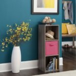 ClosetMaid Cubicals Fabric Drawer, Open Storage Bin for Home Organization, 11" H X 10.5" W X 10.5" D, Bright Pink - Image 4